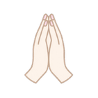 Mãos em oração